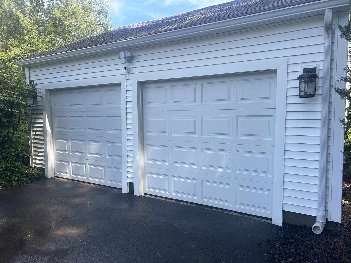 Clean gutters and downspout